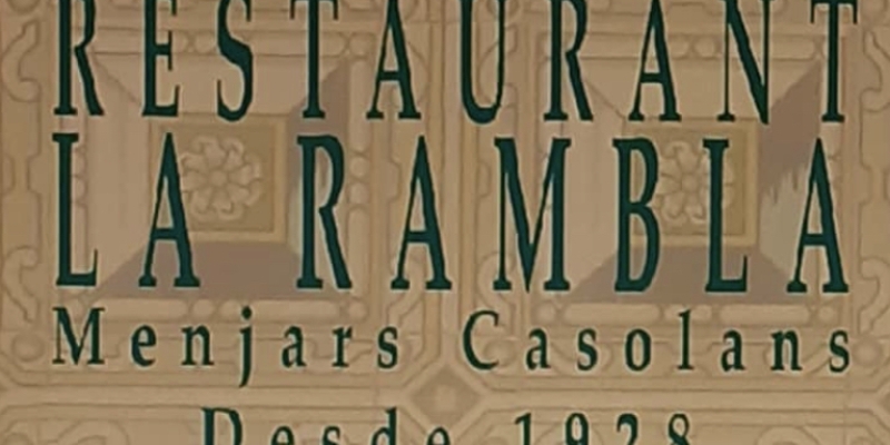 Restaurant LA RAMBLA 