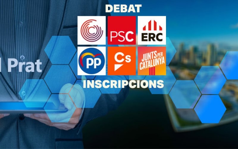 El Prat Empresarial organitza el Debat sobre economia i empresa amb candidats a l'alcaldia del Prat de Llobregat 