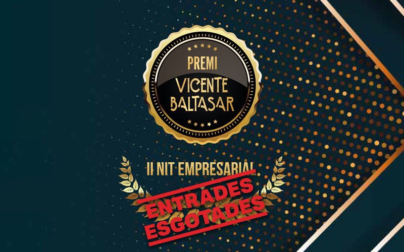 IIa Nit Empresarial del Prat de Llobregat, Premi Vicente Baltasar 