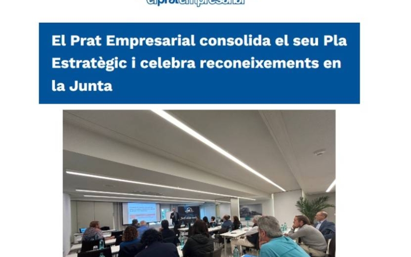 Ja pots consultar la nova newsletter del Prat Empresarial 