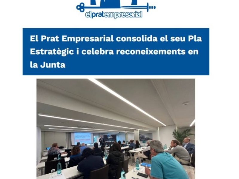 Ja pots consultar la nova newsletter del Prat Empresarial 